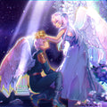 Wings of Fate anime-style illustration — dark fantasy world of Etheria
