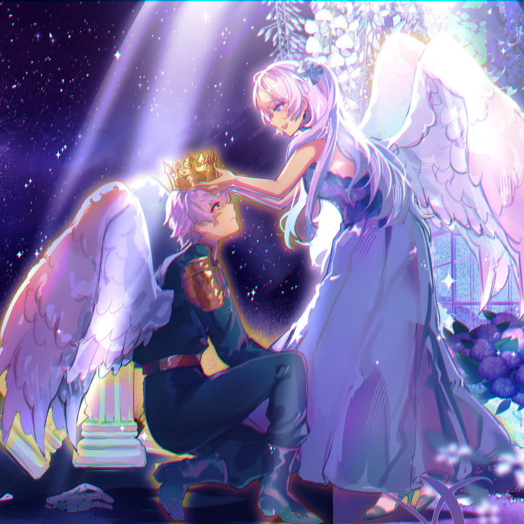 Wings of Fate anime-style illustration — dark fantasy world of Etheria